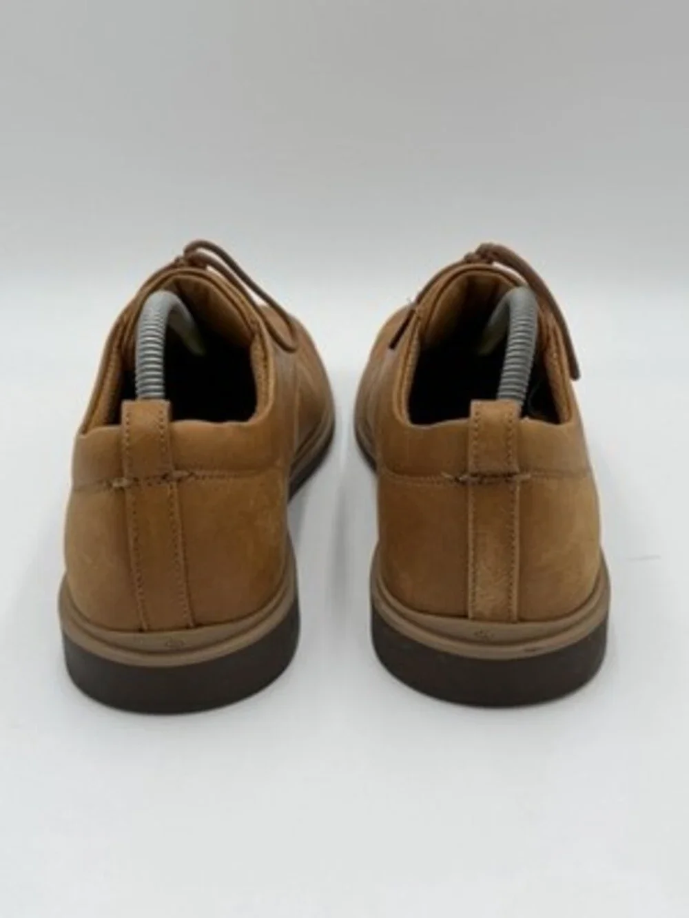 Amberjack Men's Size 8 The Original Full Grain Leather Dress Shoes Honey Tan